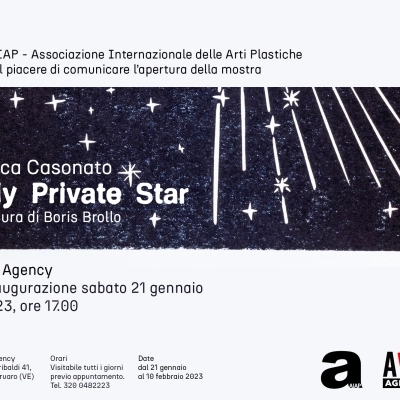 My Private Star di Luca Casonato in mostra all'Art Agency di Portogruaro dal 21 gennaio al 10 febbraio 2023