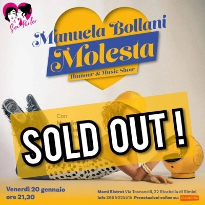 Foto 2 - Manuela Bollani SOLD OUT! con MOLESTA Humour And Music Show al Mamì Bistrot di Rivabella di Rimini