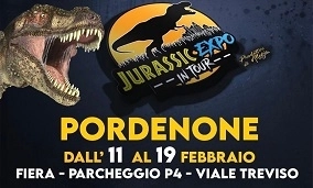 Pordenone: straordinario viaggio nella preistoria con “Jurassic Expo in Tour” 