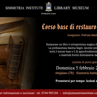 Foto 1 - Restauro libri antichi – Corso base