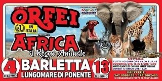 A Barletta il grande sogno africano del Circo Paolo Orfei, lo spettacolo di successo