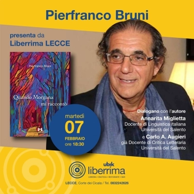 Linguistica e letteratura a Lecce  per un omaggio alla poesia di Pierfranco Bruni con Annarita Miglietta e Carlo Alberto Augieri