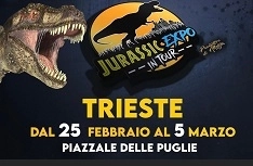  A Trieste grande avventura preistorica con “Jurassic Expo in Tour” 