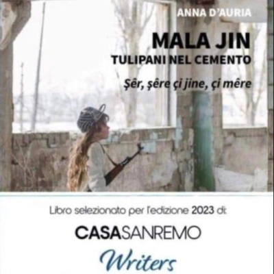 Mala Jin. Tulipani nel cemento a Casa Sanremo con l'Autrice Anna D’Auria