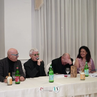 Don Backy orgoglioso di presenziare alla conferenza del Napoli Cinema Festival  II edizione 