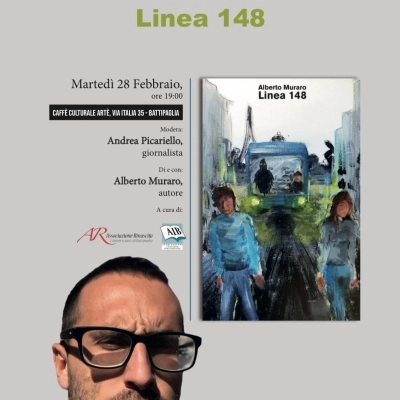 Martedì Letterari: Ospite di febbraio Alberto Murano con “Linea 148”