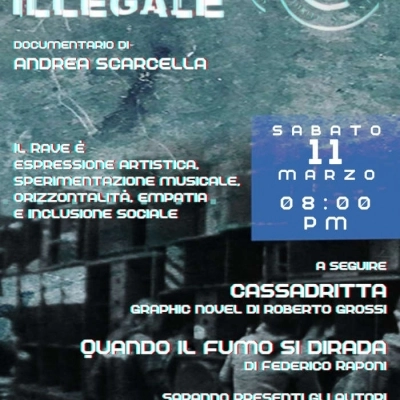 Sabato 11 marzo al Filmstudio nel Teatro Tordinona, Roma Illegale di Andrea Scarcella.