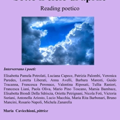 Sotto il cielo di aprile un reading di poesie e “Storiacce sparse sul sentiero storico”