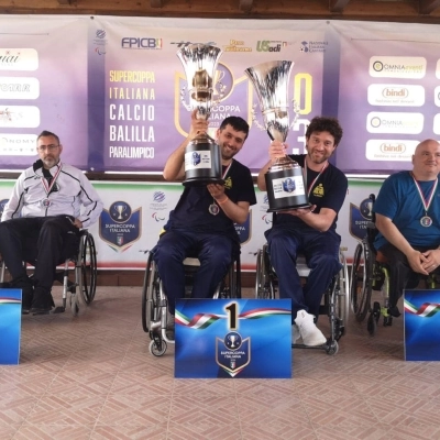 Supercoppa Italiana di calcio balilla paralimpico, vincono De Florio e Bagdasar