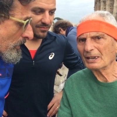 Antonio Rao, record del mondo M90 alla Maratona Roma in 6h14’43”