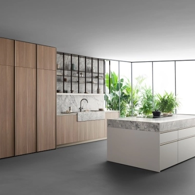 C+S Architects presenta SKIN, il nuovo kitchen system per elmar