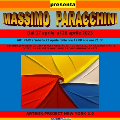 MASSIMO PARACCHINI - HEXACHROME VORTEX A NEW YORK