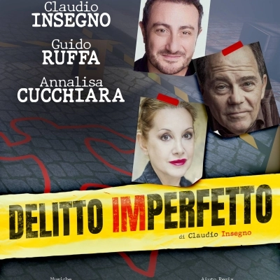 Al Teatro Bracco di Napoli  “Delitto Imperfetto” con Claudio Insegno