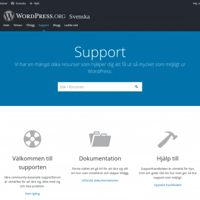 Supporto WordPress gratuito in Italiano