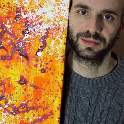 Daniel Mannini racconta il suo rapporto con la musica traslata nella dimensione pittorica