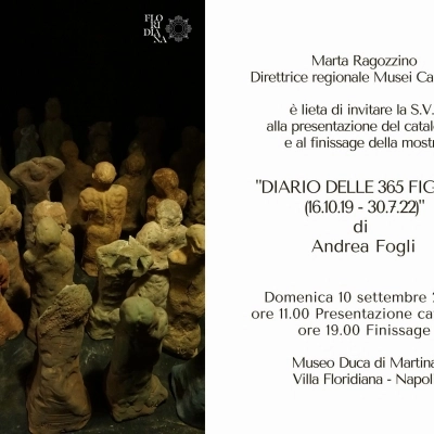 Presentazione catalogo e finissage mostra “Andrea Fogli. Diario delle 365 Figure” al Museo Duca di Martina