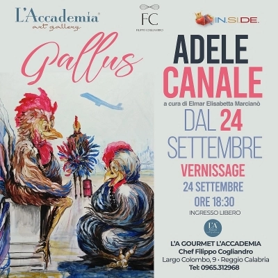 Adele Canale  a Reggio Calabria -  Vernissage di 