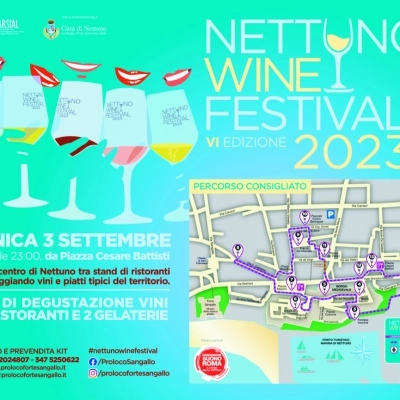 A Nettuno é di scena la sesta edizione del Wine Festival