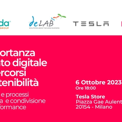 COMUNICATO STAMPA - Spada Media Group, De-LAB e Tesla insieme alla Milano Digital Week 2023