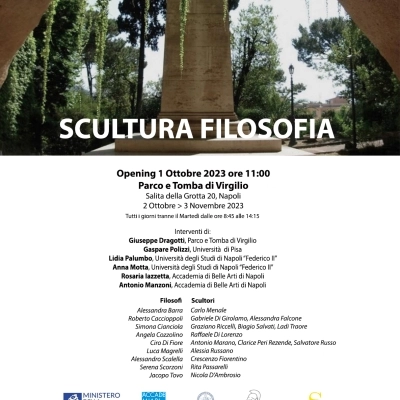 Parco e Tomba di Virgilio, Napoli | SCULTURA FILOSOFIA | Opening 1 ottobre ore 11