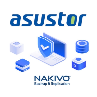 Con NAKIVO Backup & Replication i NAS ASUSTOR diventano performanti appliance di backup