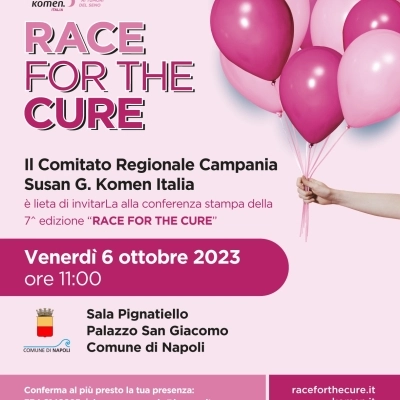  Conferenza stampa - presentazione RACE FOR THE CURE NAPOLI e programma iniziative 202