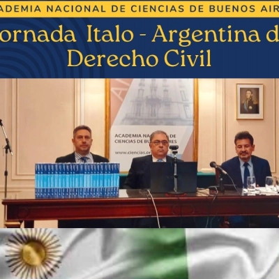 Eccellente Giornata Italo-Argentina di Diritto Civile presso l'Accademia Nazionale delle Scienze di Buenos Aires