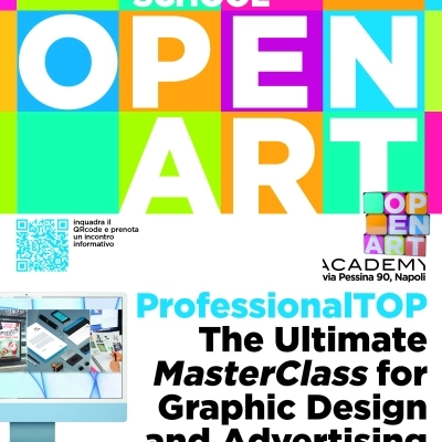 OpenART Creative Graphic Design School: Il Corso 'ProfessionalTop' ti Prepara per un Futuro Brillante nella Grafica Pubblicitaria!