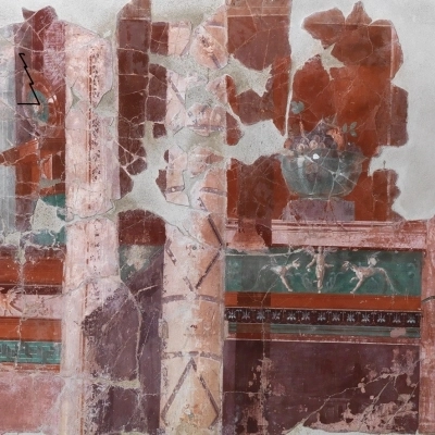 Dalla Villa dei Papiri affreschi per il rinnovamento dell'Antiquarium