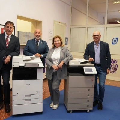 Giovani e digitale: la fondazione Aidr ha concluso la donazione di stampanti Canon alle scuole partecipanti alla Festa dell'Europa