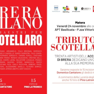 A Matera 30 Artisti Dell’Accademia Di Brera-Milano Per Scotellaro. 