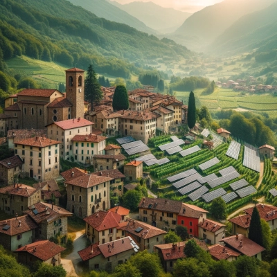 Vincoli Paesaggistici in Italia: Navigare tra Estetica e Innovazione - L'Installazione dei Pannelli Fotovoltaici Rossi