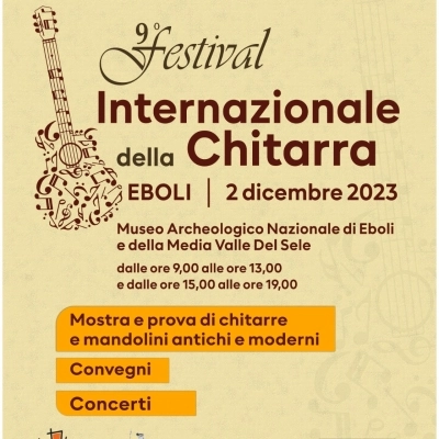 “Dalla Via del grano alle Vie del mondo” 9° Festival Internazionale della Chitarra.