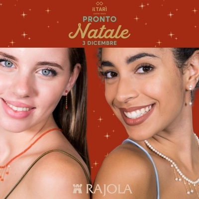 Il brand di gioielli Rajola partecipa al Tarì Pronto Natale con tante proposte preziose per sfavillanti vetrine natalizie