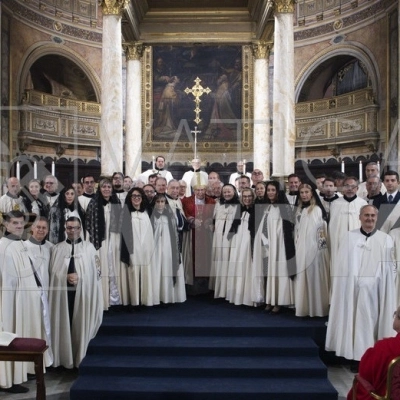 Solenne cerimonia per l’imposizione del mantello della Venerabile Arciconfraternita Vaticana di Sant'Anna de' Parafrenieri