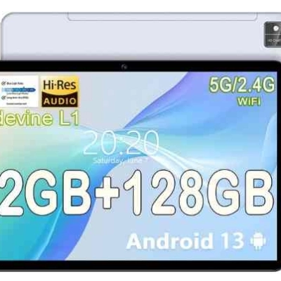 OUZRS M3: Tablet Android 13 da 10.6 Pollici con 12GB RAM e Fotocamera Dual 8MP+5MP