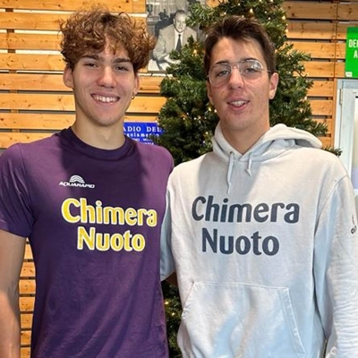 Due atleti della Chimera Nuoto in vasca ai Campionati Italiani Assoluti