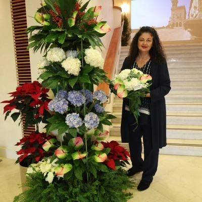 San Marino, Mara Verbena e il benvenuto floreale per il Presidente Sergio Mattarella 