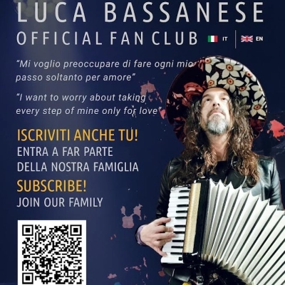Il 7 dicembre nasce l'Official Fan Club Luca Bassanese