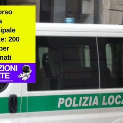 Concorso Polizia Municipale Firenze: 200 posti per Diplomati