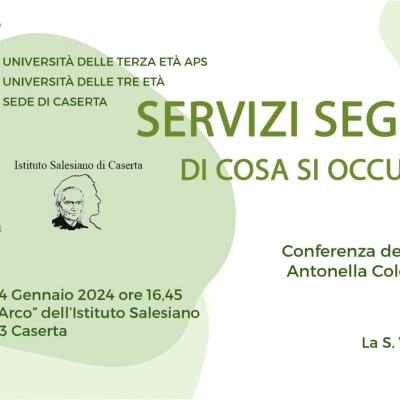 Conferenza sull'intelligence a Caserta 