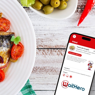 WaitHero, la prima app che personalizza il menù del ristorante con l'intelligenza artificiale