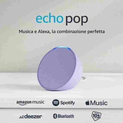 Recensione Echo Pop: Altoparlante Bluetooth Intelligente con Alexa in Lavanda