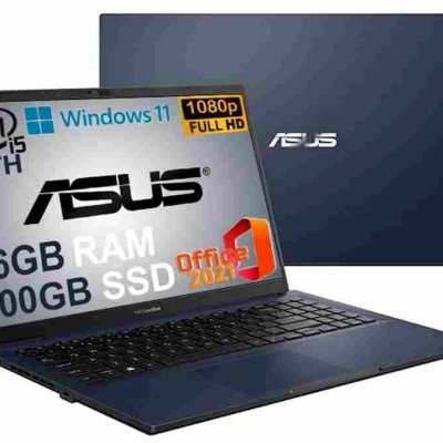 Notebook ASUS con CPU Intel i5 di 12th Gen, 16GB RAM, SSD 512GB, Windows 11 Pro e Office 2021 - Pronto All'Uso