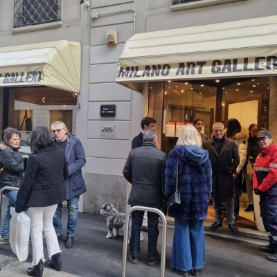 Grande successo per le mostre personali inaugurate alla Milano Art Gallery con Salvo Nugnes e tanti ospiti vip