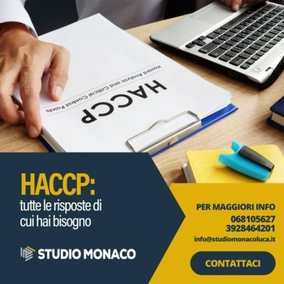Consulenza HACCP a Roma per un ambiente alimentare sicuro Studio Monaco Luca