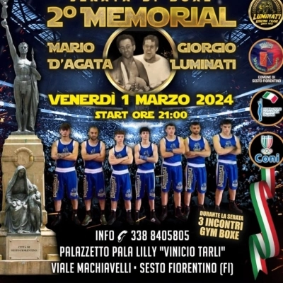 2° Memorial Mario D'Agata e Giorgio Luminati a Sesto Fiorentino
