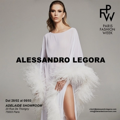 Alessandro Legora ha presentato a Parigi la collezione Spring Summer 2024 in occasione della Paris Fashion Week