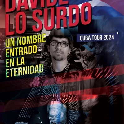 Davide Lo Surdo: un nome inciso nell'eternità in tour a Cuba a maggio