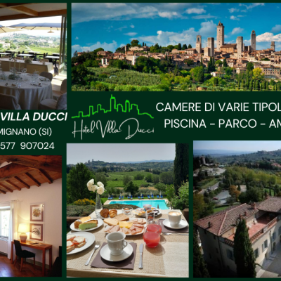 Hotel Villa Ducci a San Gimignano, una storia che inizia nel Medioevo 